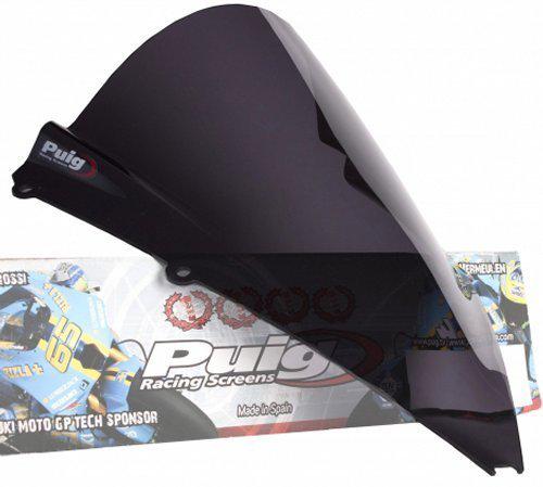 Puig racing windscreen dark smoke for aprilia rsv4 rsv 4 2009-2011