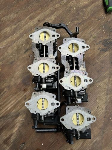 Johnson evinrude 225 carbs carburetors set assmebly v6 250 225 200hp 225hp carbs