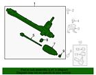 Genuine mitsubishi gear &amp; link assembly steeri 48001w100p