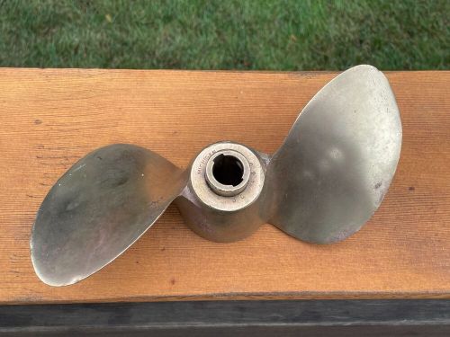 Vintage michigan ajc460 bronze boat propeller 10&#034; x 15 pitch