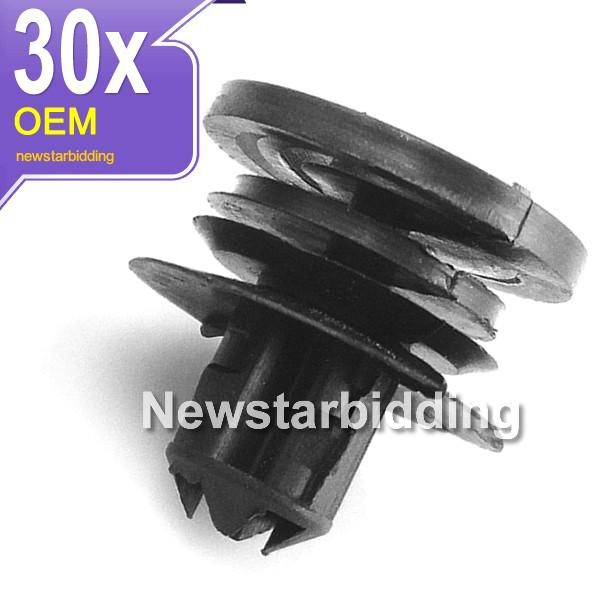 30x 98-on vw volkswagen jetta golf beele passat b5 door panel clips 3b0-868-243