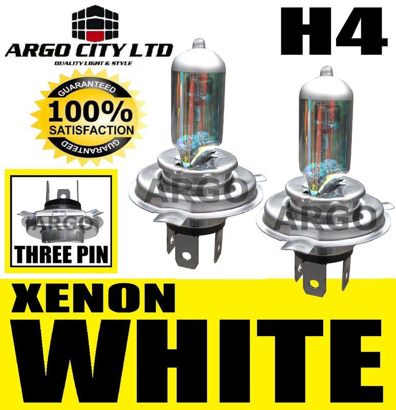 H4 xenon white 55w 472 headlight bulbs renault clio