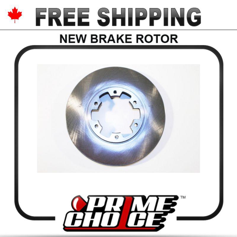 1 premium new disc brake rotor for front fits left driver / right passenger side