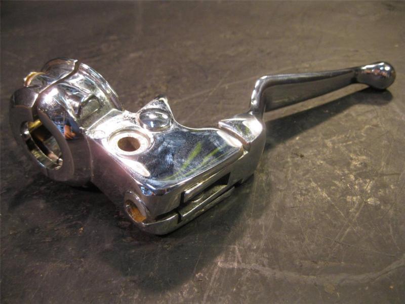 94 fxdwg harley davidson wide glide dyna clutch perch handle chrome used hd