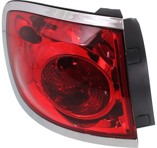 25954941 gm2804101 new tail light lamp driver left side red lens lh hand