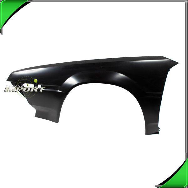 1985-1991 subaru xt left front fender primed black steel replacement lh new