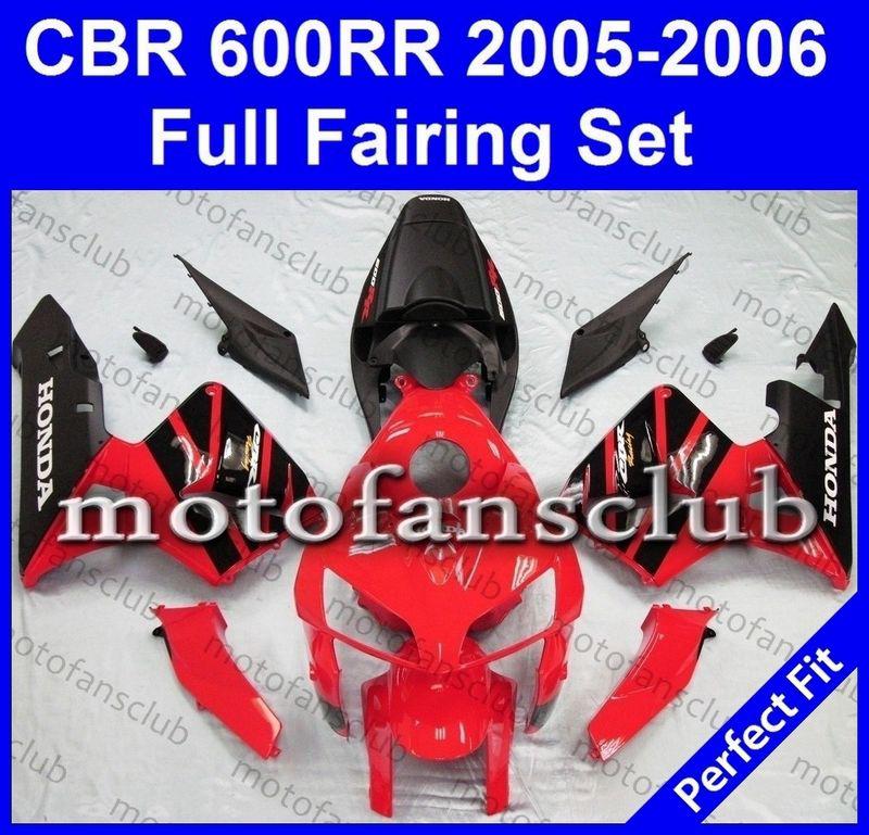 Fit honda cbr600rr 05 06 cbr 600 rr 2005 2006 fairing kit bodywork #11 b