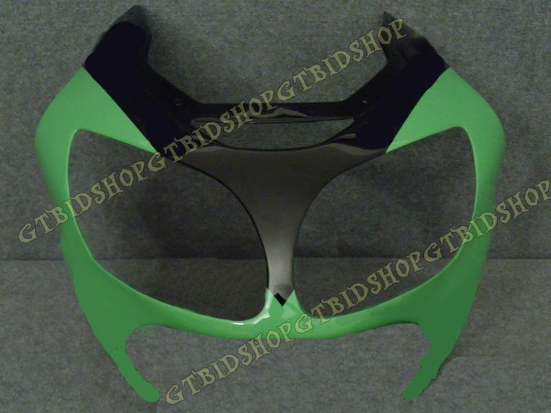 Universal head fairing for kawasaki zx12r zx-12r ninja (2000-2001) green black