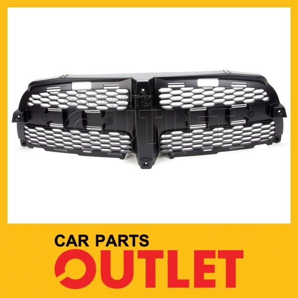 2011-2013 dodge charger front grille insert ch1200339 plastic black honey comb