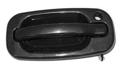 99-06 cv silverado outside door handle smooth black front right hand - ads0709r