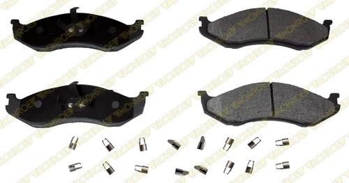 Monroe fx477 brake pad or shoe, front-monroe prosolution semi-metallic brake pad