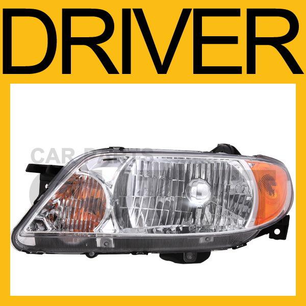 01-03 mazda protege 4dr head light lamp assembly left driver side new l/h 