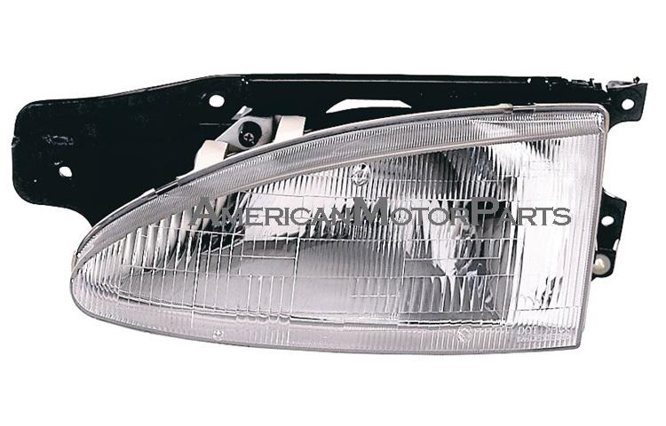 Depo driver & passenger side replacement headlight 95-99 fit hyundai accent 3dr