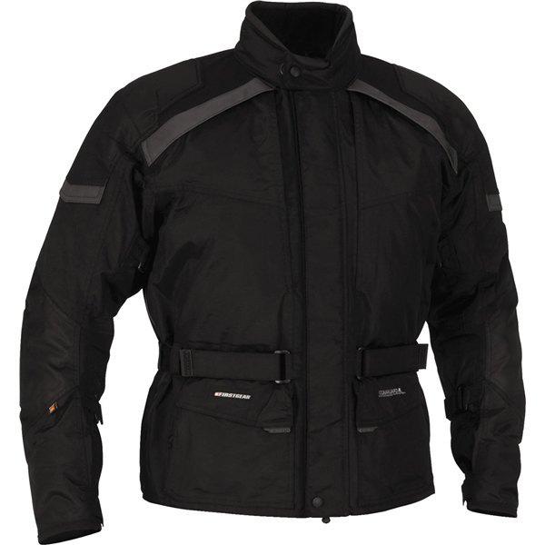 Black l tall firstgear kilimanjaro textile jacket
