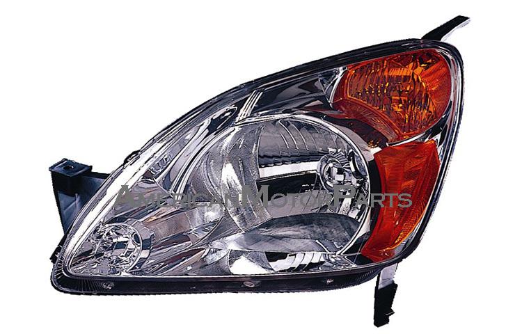 Eagleeye driver & passenger replacement headlight head lamp 02-04 honda crv