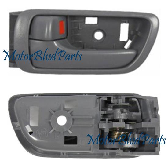 02-06 toyota camry door handle front left inside gray