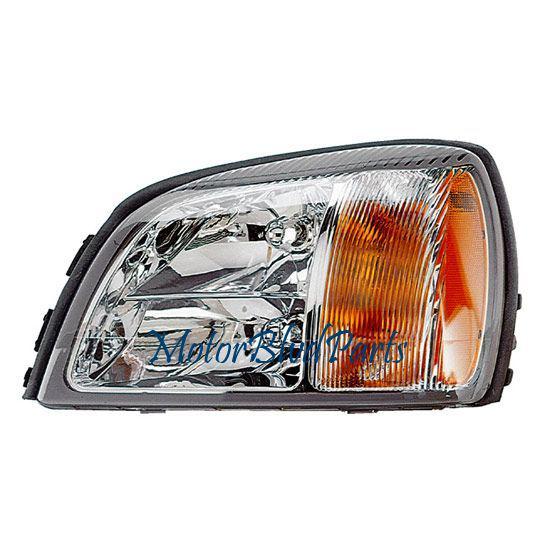 00-02 deville headlight headlamp driver left oe style