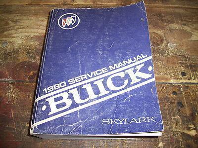 1990 buick skylark factory issue repair manual