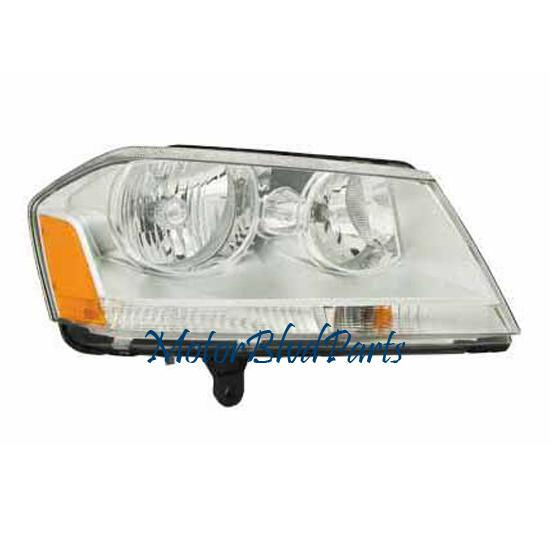 08 09 10 dodge avenger se/sxt headlight passenger right