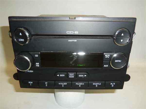 08 09 ford taurus 6 disc cd radio oem lkq