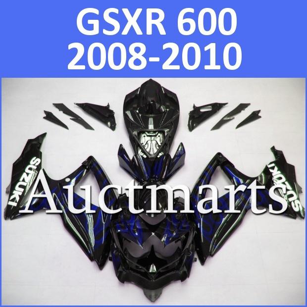 Fit suzuki 08 09 10 gsxr 750 gsxr 600 gsx-r 2008 2009 2010 fairing k8 j31 d13