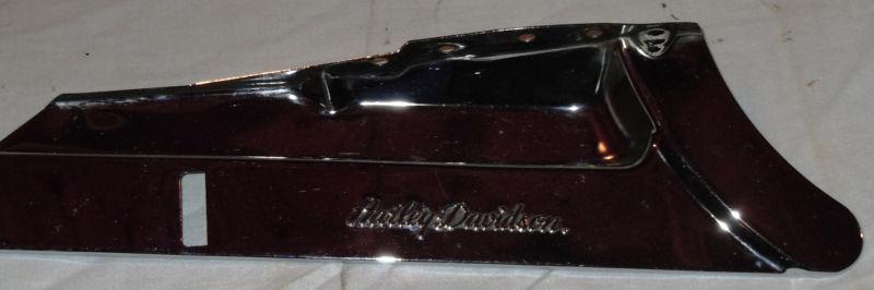 1991 harley davidson motorcycle chrome chain guard