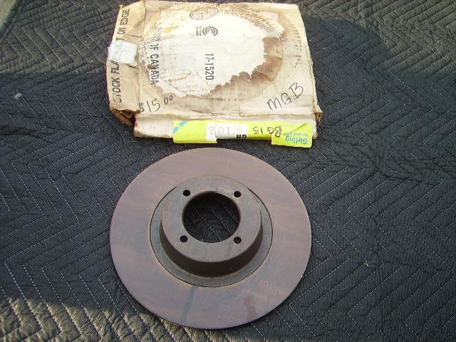 Brand new girling brake rotor mgb mg b gt bgt mgbgt great deal