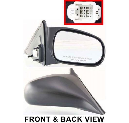 96-00 honda civic sedan power mirror right 4 door passenger side new