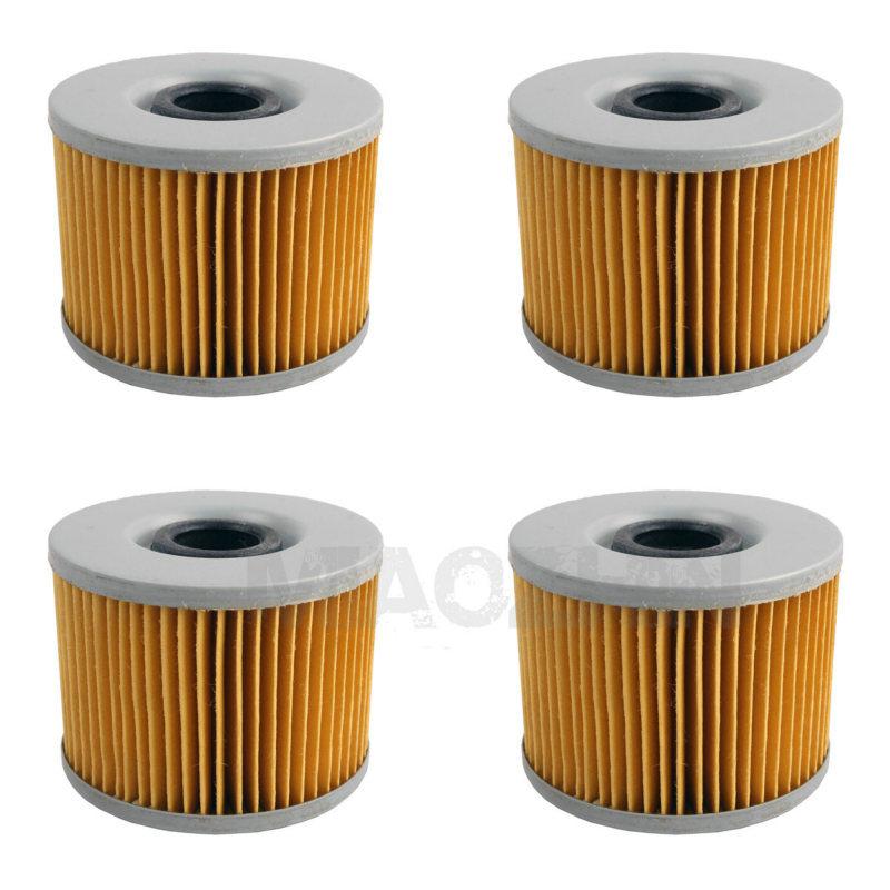 4pcs motorcycle oil filter for suzuki gsf250 bandit gsx250 new