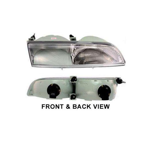 89-93 ford thunderbird headlight headlamp passenger side right rh