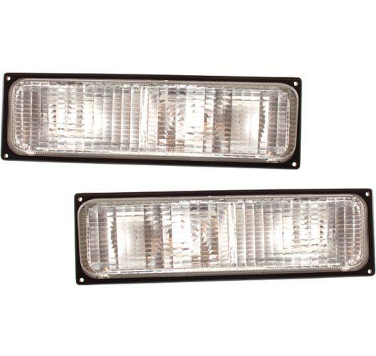 88-89 gm pickup truck marker signal blinker corner parking light lamp pair set