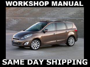 Renault megane scenic ii iii wrangler dialogys 4.8  official workshop repair