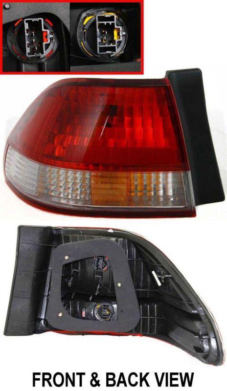 Outer tail light brake lamp rear assembly pair set driver & passenger sides