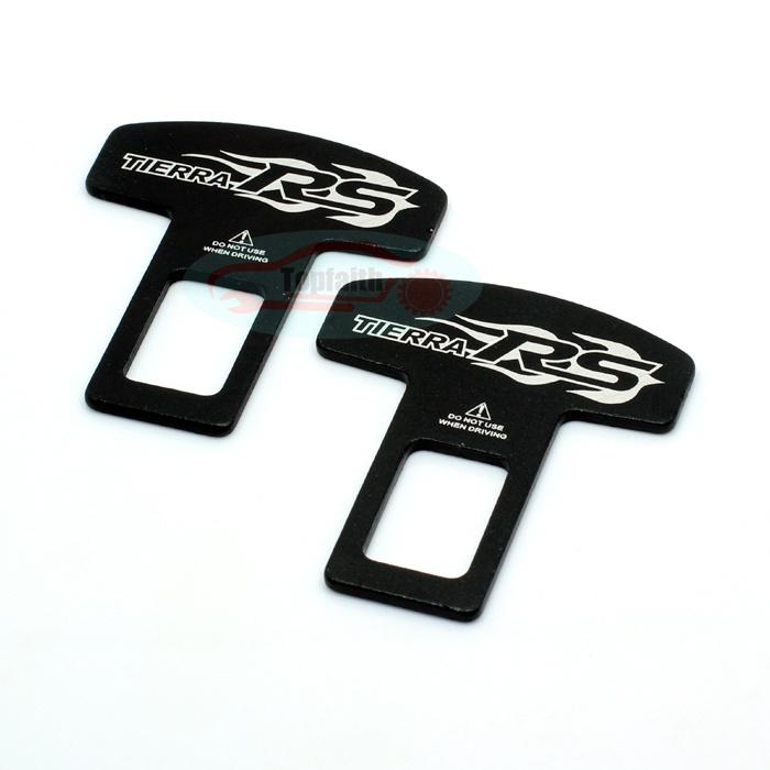 2pcs safety seat belt buckle alarm clasp stopper eliminator for ford rs focus