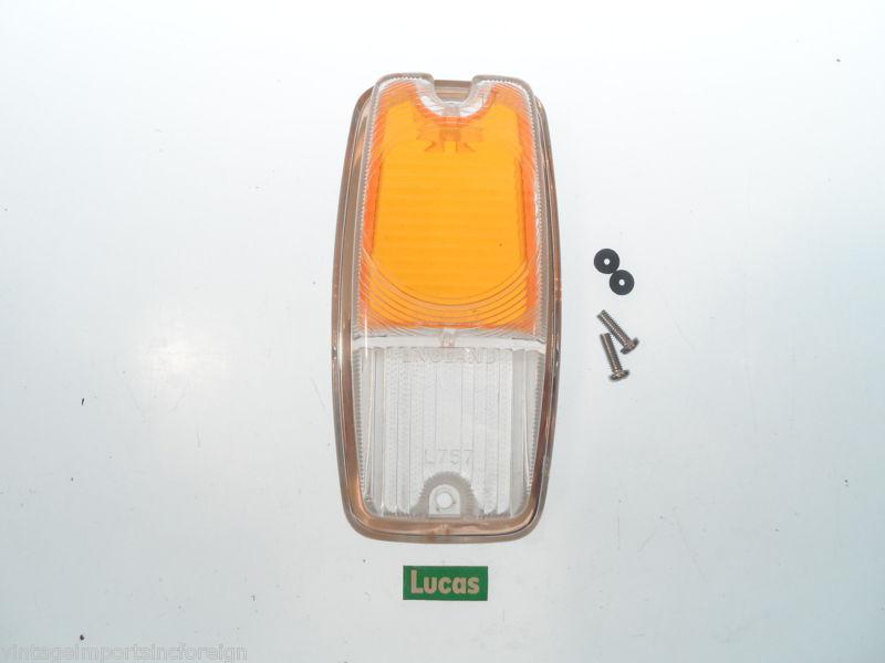 Saab 95 w/ lucas l757 lamps only nos original lucas marker lens 5457 5831