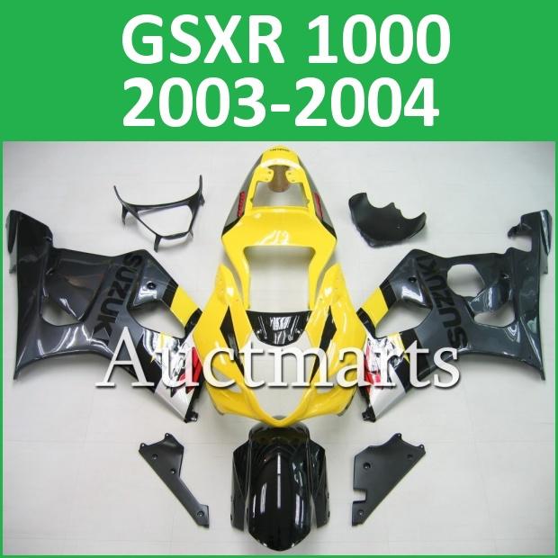 Fit suzuki 03 04 gsxr 1000 gsx-r1000 2003 2004 fairing k4 bodywork d15 c13