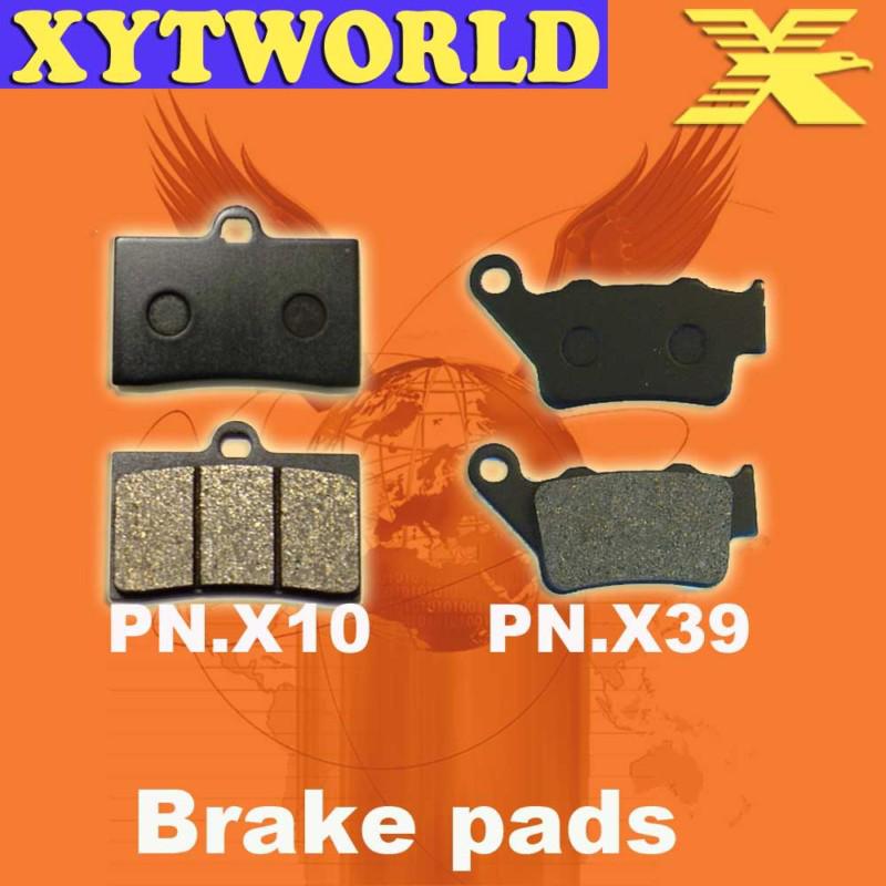 Front rear brake pads for ktm sting 125 six days (upside down forks) 1997-1999