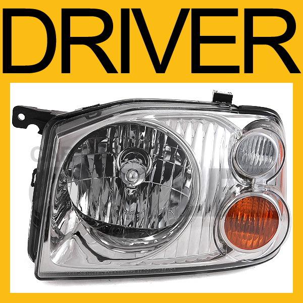 01-04 nissan frontier se sc left head light lamp assembly driver side new l/h