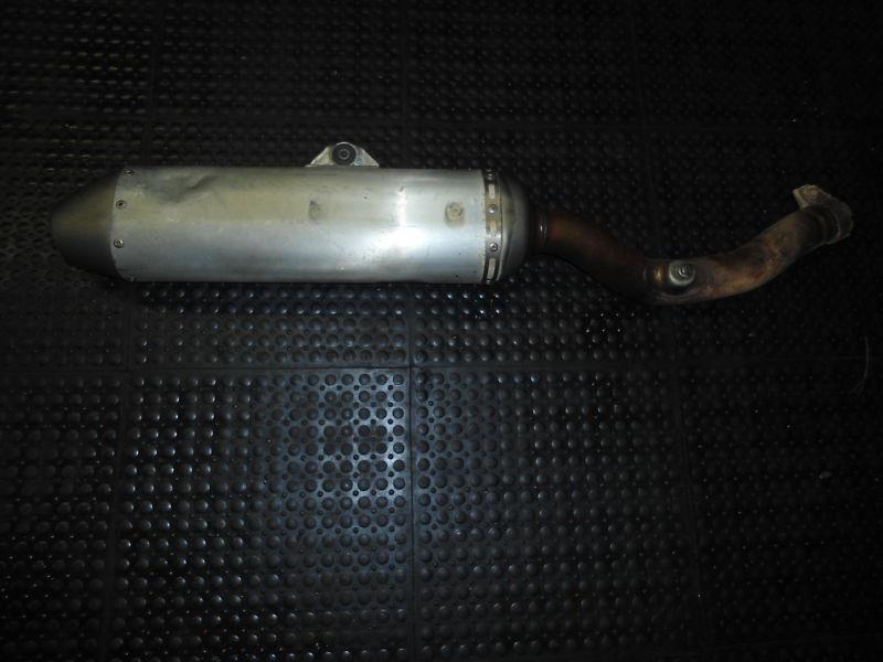 06 07 08 yamaha yz 450 yz450 f exhaust muffler oem silencer 2006 2007 2008 yz450