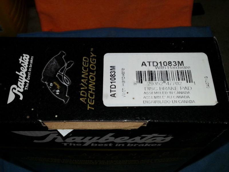 Raybestos advance technology semi-metallic brake pads