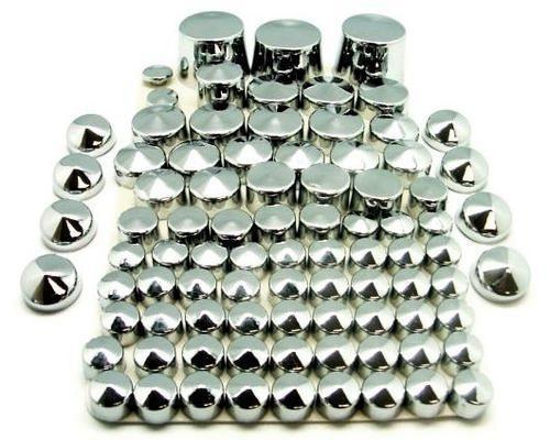 Chrome bolt topper caps for 1984-2006 harley davidson softail 05 04 03 02 01 00