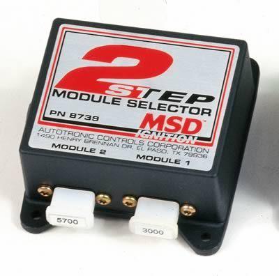 Msd 8739 multi-step module selector 2-step plastic black ea