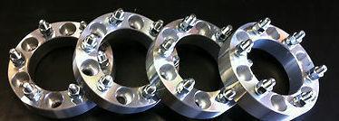 4 pc wheel spacers| 6x5.5 to 6x5.5 |1.50" |t6 billet | 14x1.5| 1 day shipping