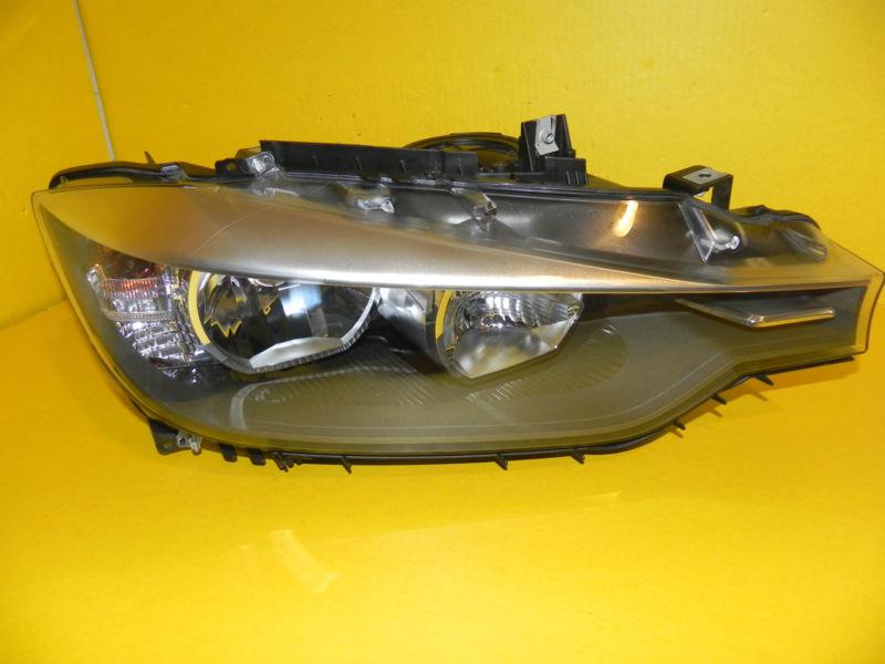 12 13 bmw 3 series 328i 335i right passenger halogen headlight oem 2012 2013