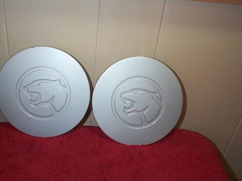 2 used mercury cougar center caps # e9wc-1141 eha or ab