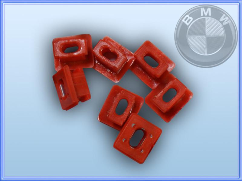 Bmw genuine e46 e65 e66 e83 dash trim grommet clips insert 7 pcs new 51458266814