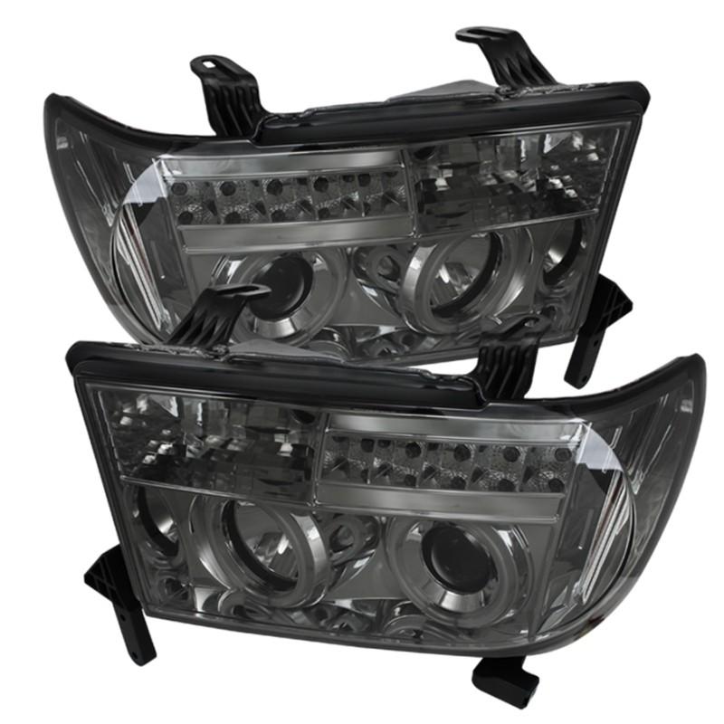 Spyder auto 5039361 ccfl led projector headlights 07-13 sequoia tundra