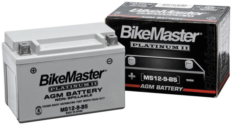 Bikemaster agm platinum ii battery  ms12-14-a2