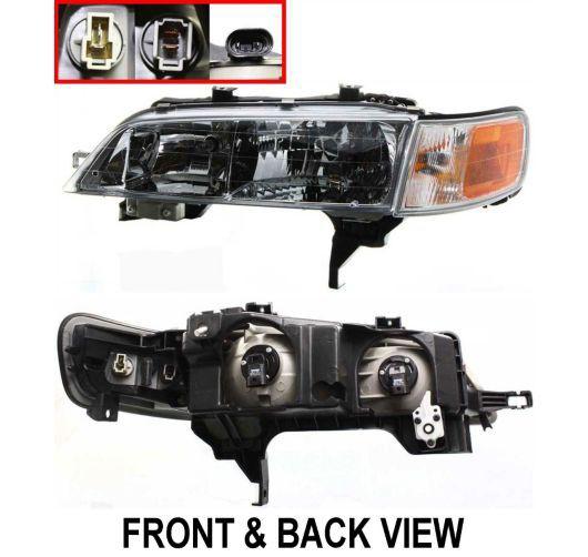 94-97 honda accord lh driver headlight w/ corner light