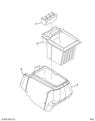 F81z19a090aa ford container - tape storage